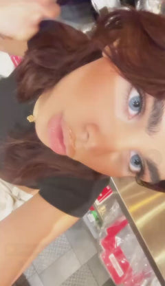 Orama influencer wearing Orama lenses